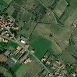 Vue satellite de Aire de camping-car à Chalus à Chalus