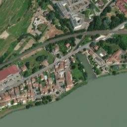 Vue satellite de Véloroute du Futur à Saint-Alban-du-Rhône