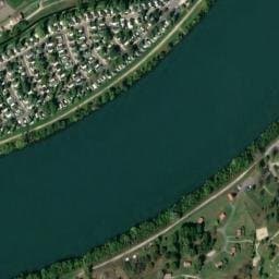 Vue satellite de Camping Siblu à Saint-Alban-du-Rhône