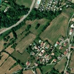 Vue satellite de Camping Sans Souci à Bilieu