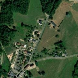 Vue satellite de Aire de camping-car à Les Trois-Saints à Les Trois-Saints