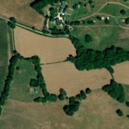 Vue satellite de Camping naturiste Aimée Porcher à Eyburie