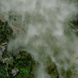 Vue satellite de Camping des Monédières à Saint-Yrieix-le-Déjalat