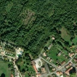 Vue satellite de Camping Les Franquettes à Vensac