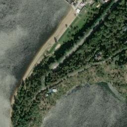 Vue satellite de Accueil camping-cars à Saint-Victor sur Loire à La Fouillouse