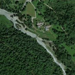 Vue satellite de Refuge du Laisonnay à Champagny-en-Vanoise