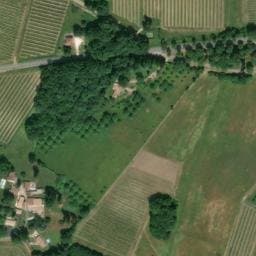 Vue satellite de Aire de repos à Saint-Simon-de-Bordes à Saint-Simon-de-Bordes