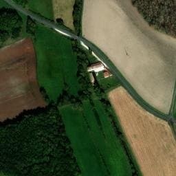 Vue satellite de Aire de camping-cars Moulin des Terrodes à Salles-de-Barbezieux