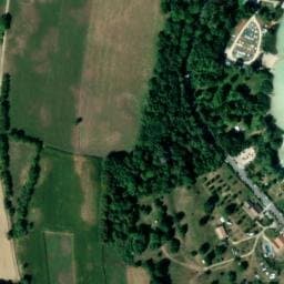 Vue satellite de Camping Robert à Charavines