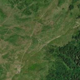 Vue satellite de Refuge d'Arbarétan à Saint-Pierre-de-Belleville