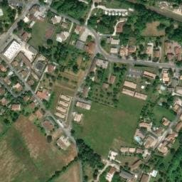 Vue satellite de La Créolina à Saint-Simon-de-Bordes