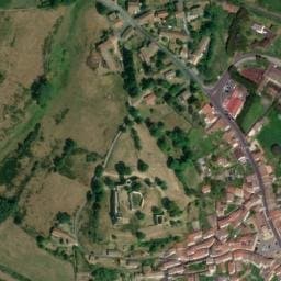 Vue satellite de Camping Le Pradoux à Viverols