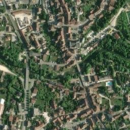 Vue satellite de Camping L'Arc-en-Ciel à Entre-deux-Guiers