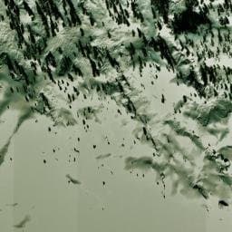 Vue satellite de Refuge Guglielmo Jervis 2250 m à Bonneval-sur-Arc