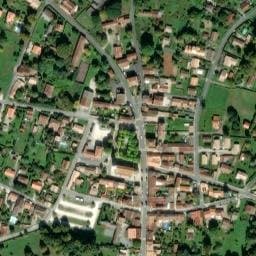 Vue satellite de Camping Municipal Saint-Vivien-de-Médoc à Vensac