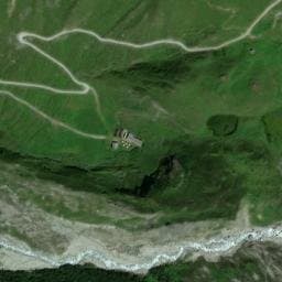 Vue satellite de Refuge de la Glière à Champagny-en-Vanoise