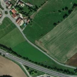 Vue satellite de Aire de Burcin à Châbons