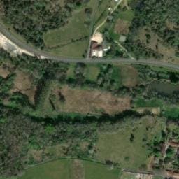Vue satellite de La Charrue à La Chapelle-Montabourlet