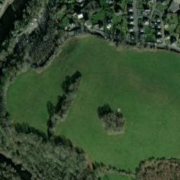 Vue satellite de Aire d'accueil de camping-cars d'Uzerche à Vigeois