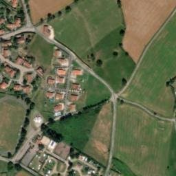 Vue satellite de Camping de la Belle Étoile à Aboën
