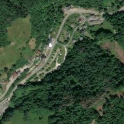 Vue satellite de Camping Le Cozon à Saint-Pierre-d'Entremont