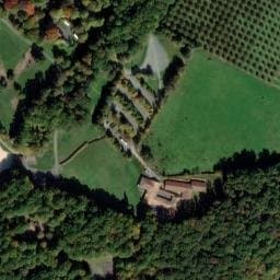 Vue satellite de Aire de camping-car de la Base de Loisirs de Rouffiac à Angoisse