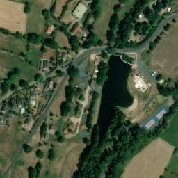 Vue satellite de Camping municipal Le Metz à Saint-Sauveur-la-Sagne
