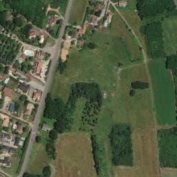 Vue satellite de Camping des Nations à Cheyssieu