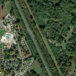 Vue satellite de Yelloh! Village Médoc Océan à Vensac