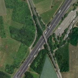 Vue satellite de Aire de la Grande Borne à Cheyssieu