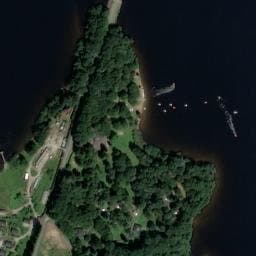 Vue satellite de Camping GCU de Neuvic à Neuvic