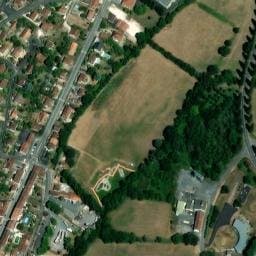 Vue satellite de Aire de services camping-cars de Montmoreau-Saint-Cybard à Salles-Lavalette