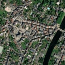 Vue satellite de Aire de camping-car à Madic à Madic