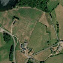 Vue satellite de Camping La P'tite ferme de Caro à Meyrignac-l'Église