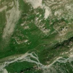 Vue satellite de Refuge de la Leisse à Champagny-en-Vanoise