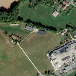 Vue satellite de Belair le Camping à Champagnac-de-Belair