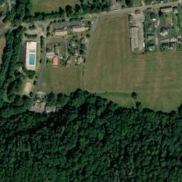 Vue satellite de Aire de camping-car à Vebret à Vebret