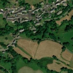 Vue satellite de La maison du marcheur à Espinchal