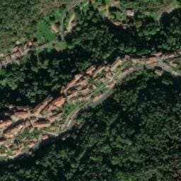 Vue satellite de Aire CAMPING-CAR PARK d'Auzon à Vézézoux