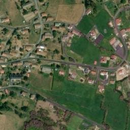 Vue satellite de Camping Le Bandier à Sauvessanges