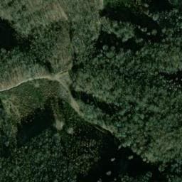 Vue satellite de Cabane de la Gorge des Voleurs à La Murette