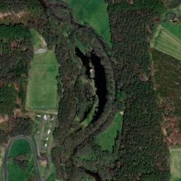 Vue satellite de Camping municipal Le Bandier à Sauvessanges