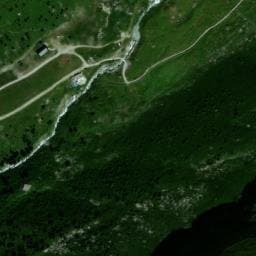 Vue satellite de Refuge des Barmettes à Planay