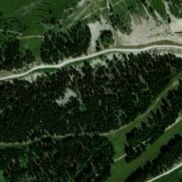 Vue satellite de Abri du bois de la Glière à Pralognan-la-Vanoise