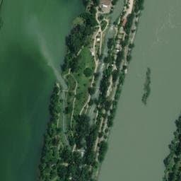 Vue satellite de Aire naturelle de camping de l’Espace Eaux Vives à Malleval