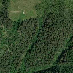 Vue satellite de Refuge de la Pierre du Carre à Allevard