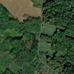 Vue satellite de Relais de St Hubert à Paussac-et-Saint-Vivien