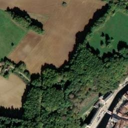 Vue satellite de Camping L'hermitage des 4 saisons à Brantôme en Périgord