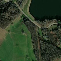 Vue satellite de Aire de camping-car à Vigeois à Vigeois
