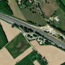 Vue satellite de Aire du Châtelard à Réaumont